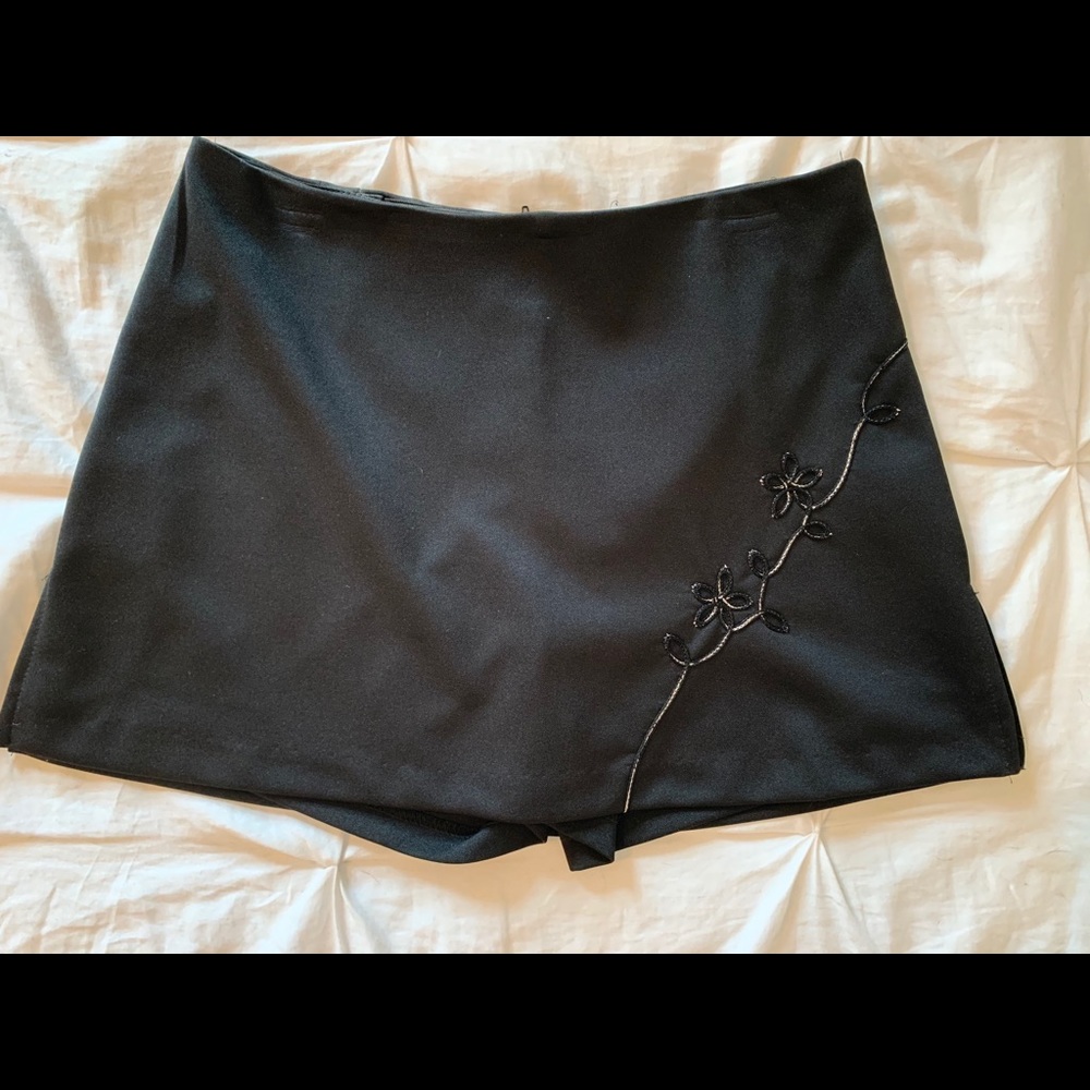 Vintage Embroidered Skort